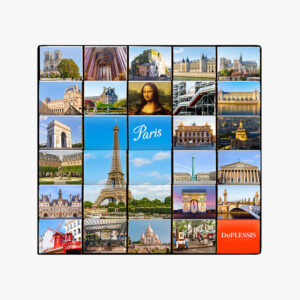 Coffret chocolat photos souvenirs paris France tour eiffel