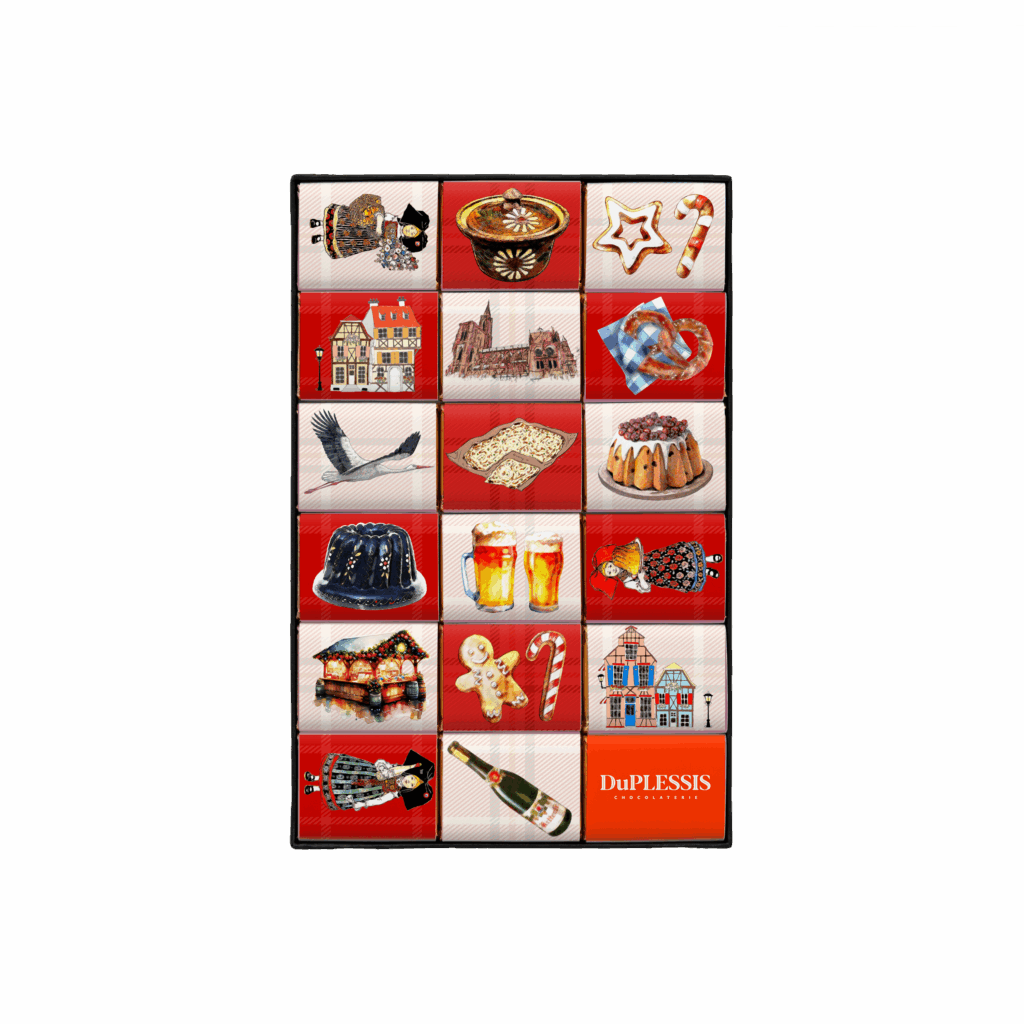18-Piece “Alsace Tradition” Gift Set, Milk